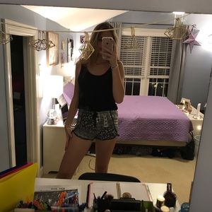 Black and White Romper